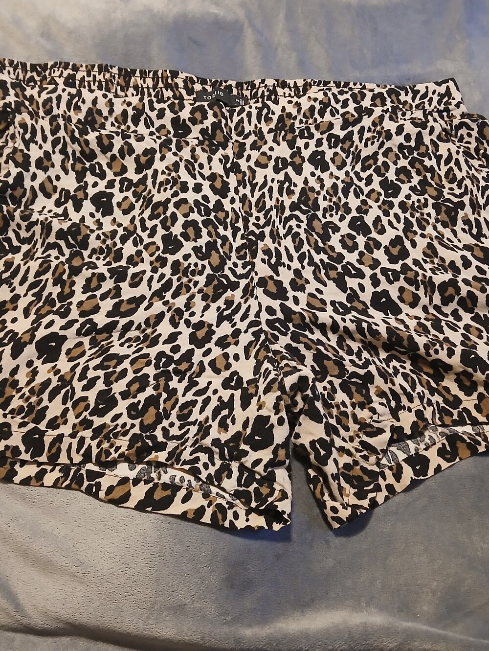 Torrid Leopard Print Sleep Shorts - Neutral Tan & Black